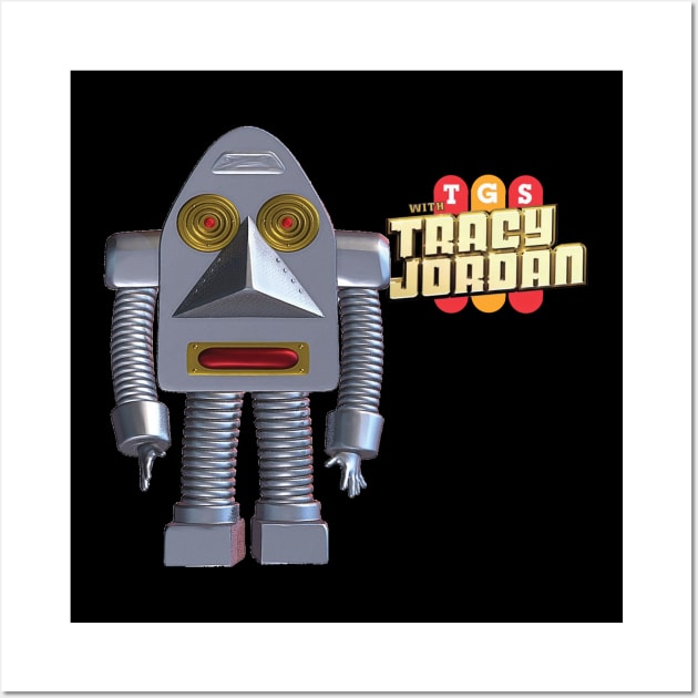 TGS Robot / Tracy Jordan logo Wall Art by SubwayTokin